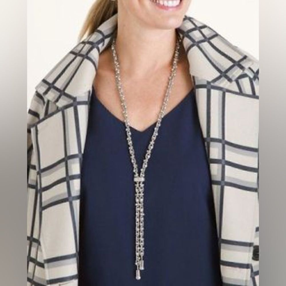 New Chico SILVERTONE SPARKLE Y-NECKLACE